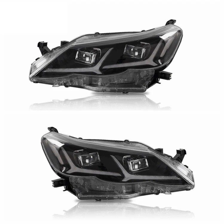 For Toyota Reiz 2010 model headlight LED modification