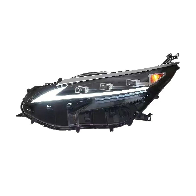For Toyota Sienna three-eye modified triple-lens front headlights