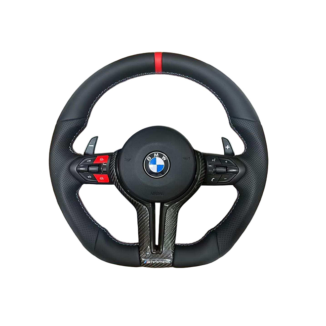 For BMW Steering Wheel Carbon Fiber / Magnetic Paddle Shifters