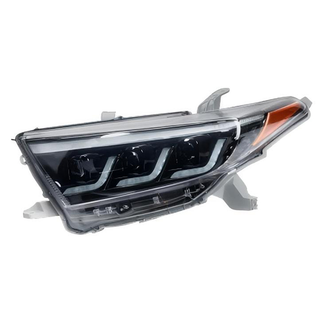For Toyota 2012 Highlander Triple Lens (Modified) Front Headlights