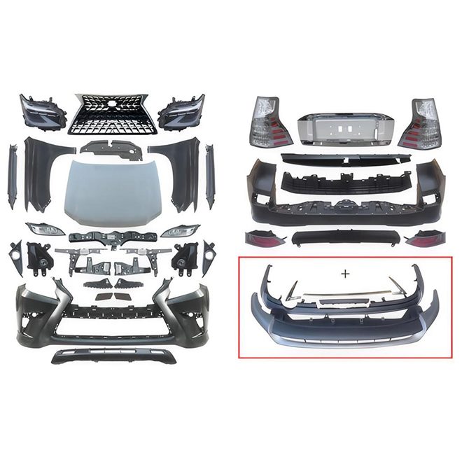 For Toyota 2009-2018 modified to 2020 Prado GX400 kit