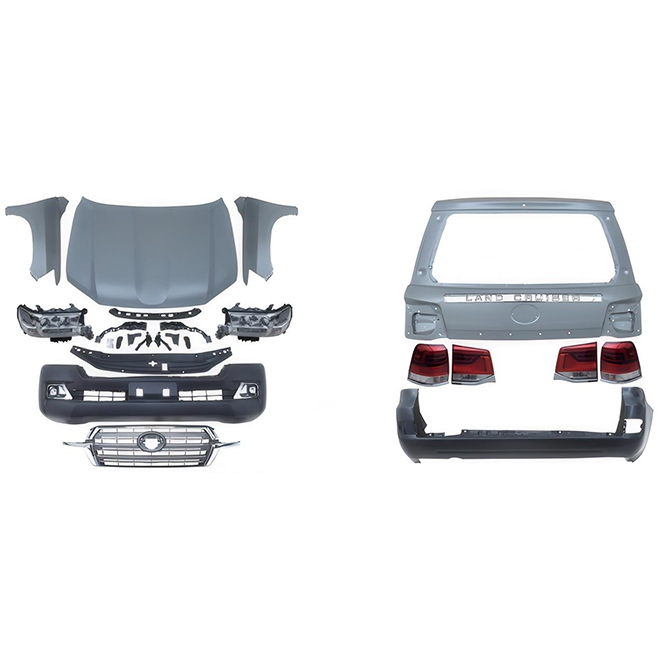 For Toyota 2008-2012 converted to 2016 Land Cruiser LC200 full body kit
