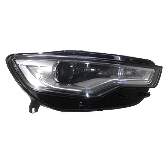 For Audi C7 single xenon front headlight / lamp cover L G4GD 941005A R G4GD 941006A