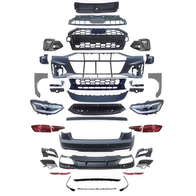 For Audi A4 16-19 models upgrade to 20 model sport body kit