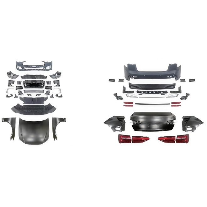 For Audi A6 C7 C7PA 13-18 models upgrade to C8PA 18 model body kit
