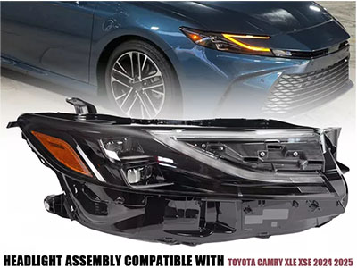 For 2024-2025 Toyota Camry XSE XLE Headlamp   OE: 81110-AQ040